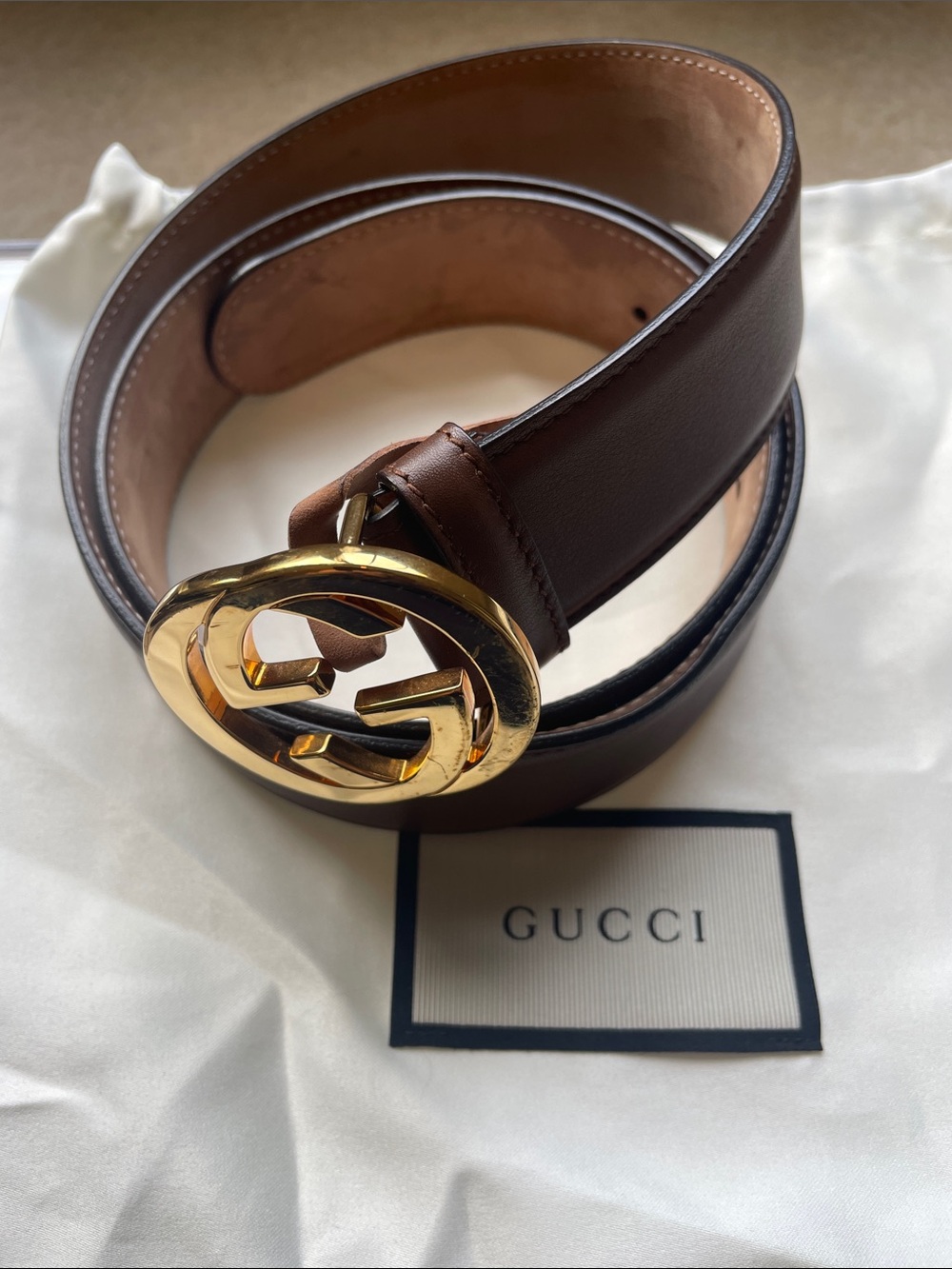 Interlocking G Buckle 1.5” width - Picture 1 of 7